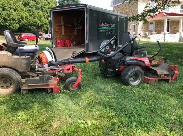 Local lawn mowing service with custom design across Kennett Square, PA - Flores Landscaping