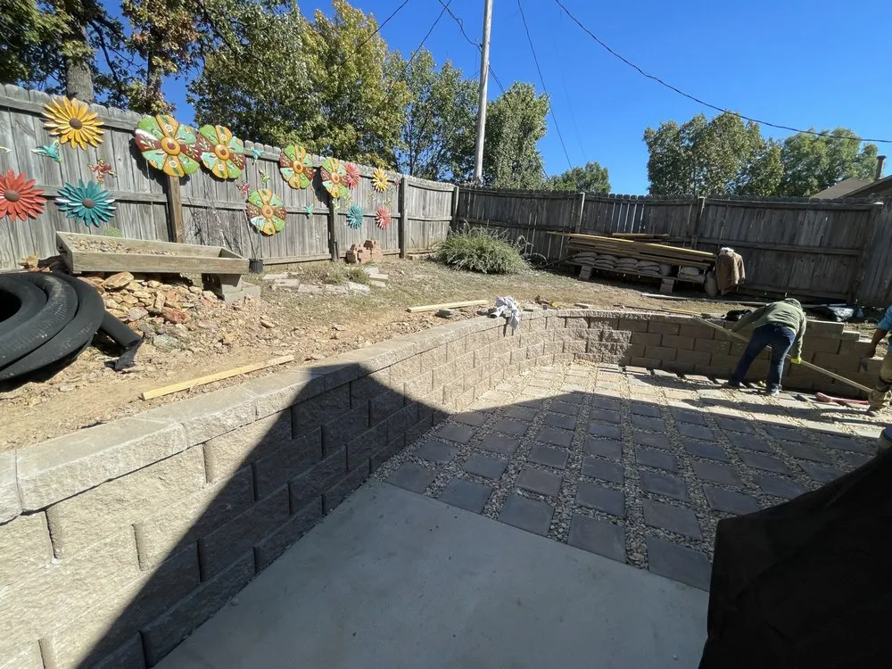 Affordable outdoor landscaping in Little Rock, AR by Flores Landscaping