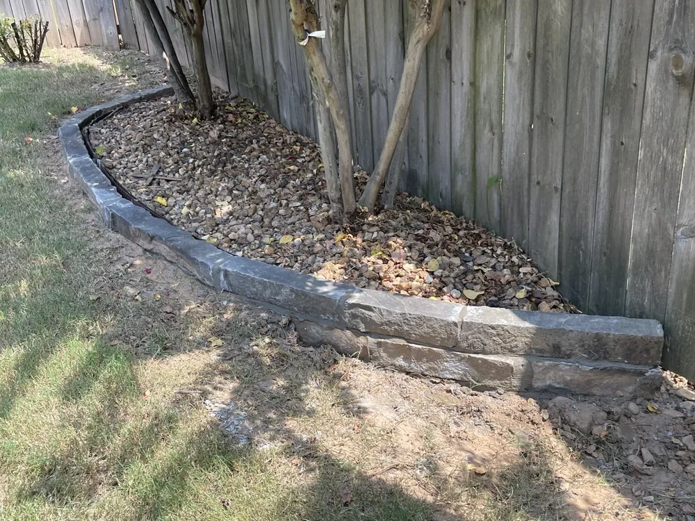 Local garden landscaping for residential properties in Little Rock, AR by Flores Landscaping