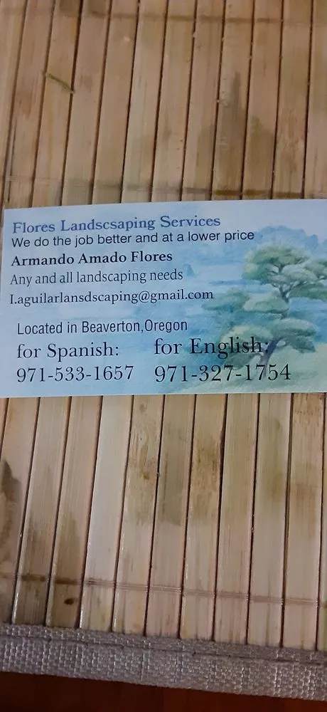 Custom yard maintenance for homes in Beaverton, OR by Flores Landscaping Services