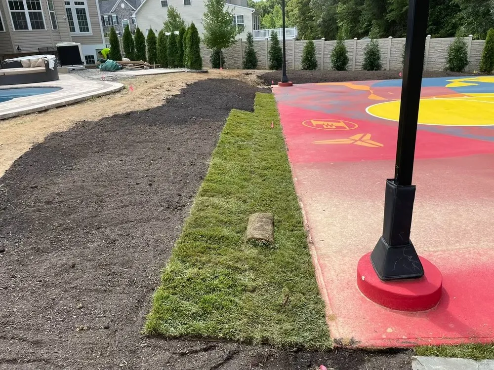 Local outdoor landscaping in Saint Charles, MD by Flores Landscaping Services