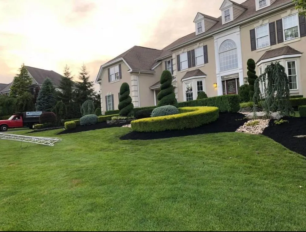 Professional lawn mowing service for year-round maintenance across Jackson Township, NJ - Flores Lawn Care and Landscaping