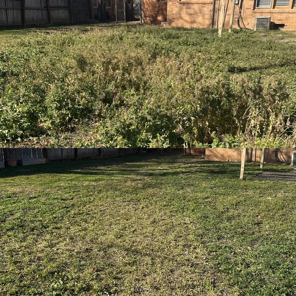 Custom yard cleanup service in Lubbock, TX - Flores Lawn Care