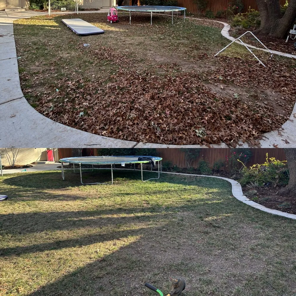 Reliable yard cleanup service for residential properties across Lubbock, TX - Flores Lawn Care