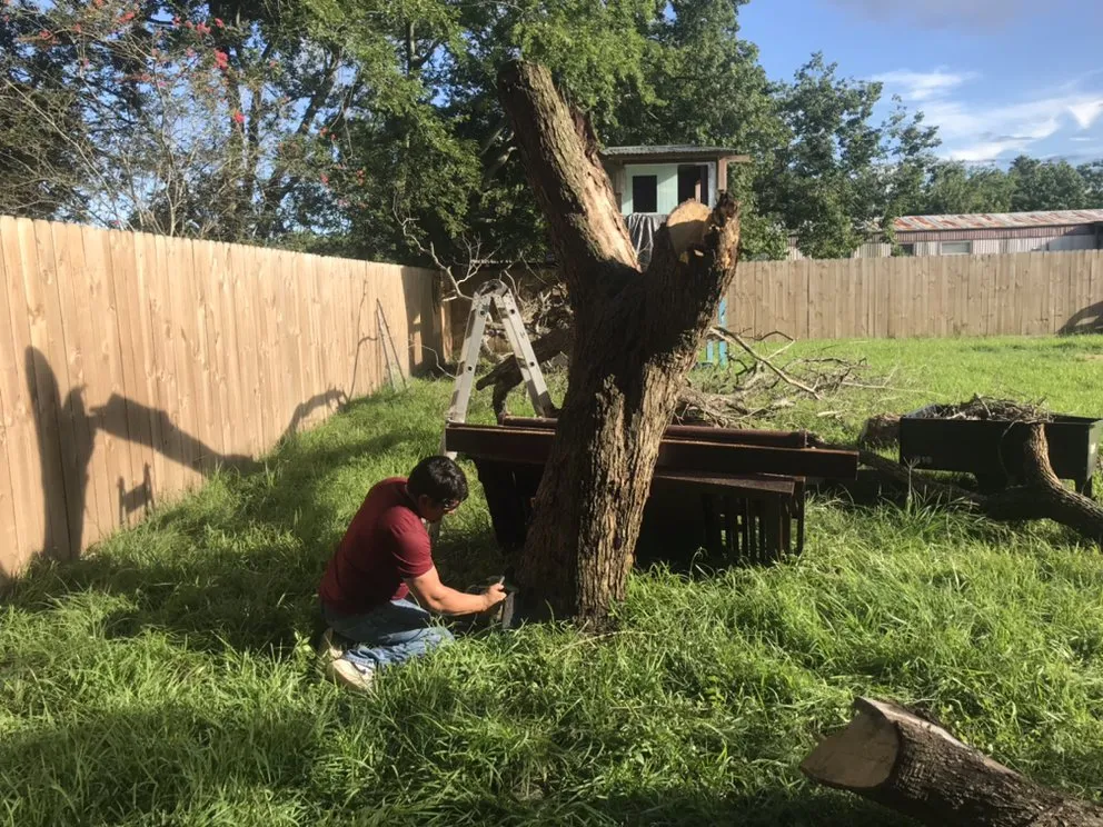 Expert lawn mowing service for year-round maintenance across OLD RVR-WNFRE, TX - Flores Lawn Care