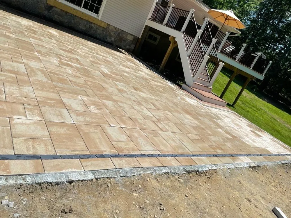 Professional outdoor landscaping for homes in Peekskill, NY by Flores Masonry And Landscaping