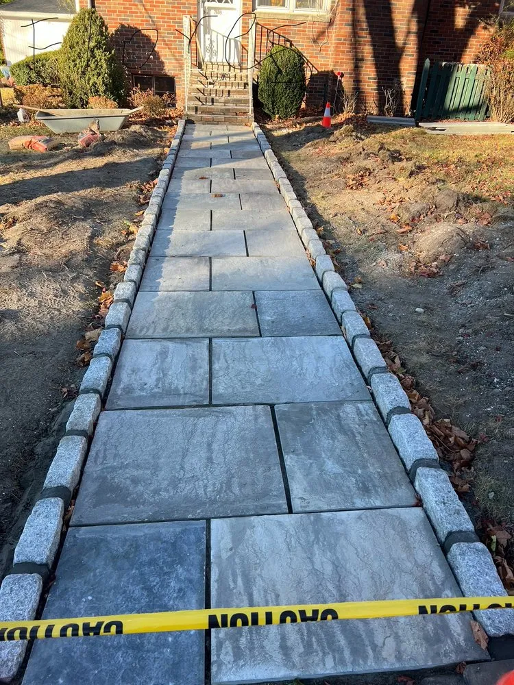 Professional landscape installation in Peekskill, NY - Flores Masonry And Landscaping