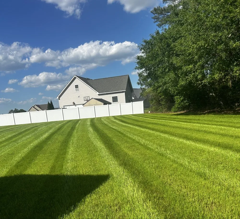 Reliable lawn mowing service in Rocky Mount, NC by Flores Outdoor Solutions