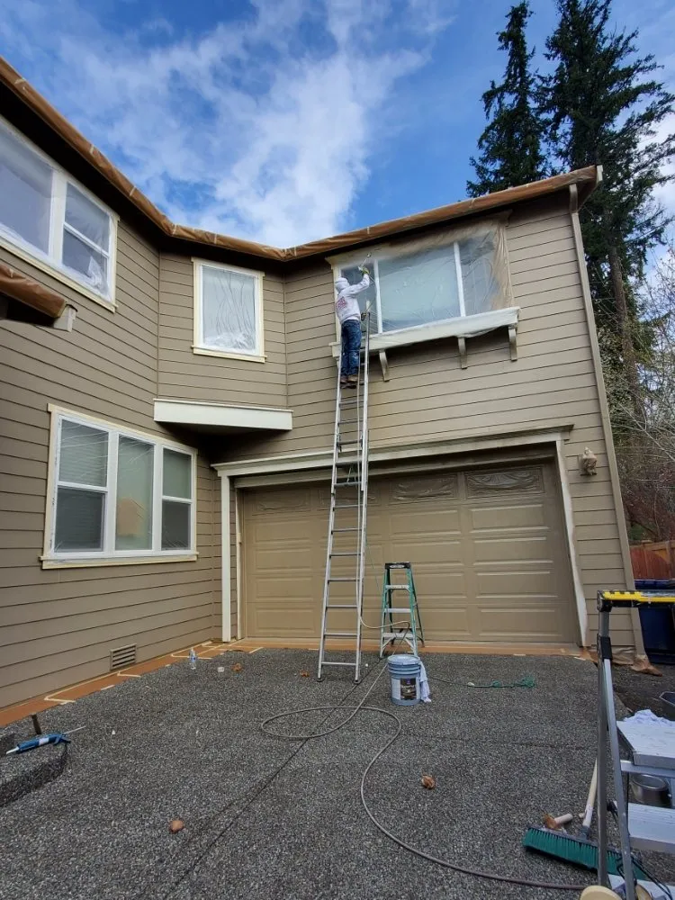 Affordable outdoor landscaping for homes in Mill Creek, WA by Flores Total Home Services