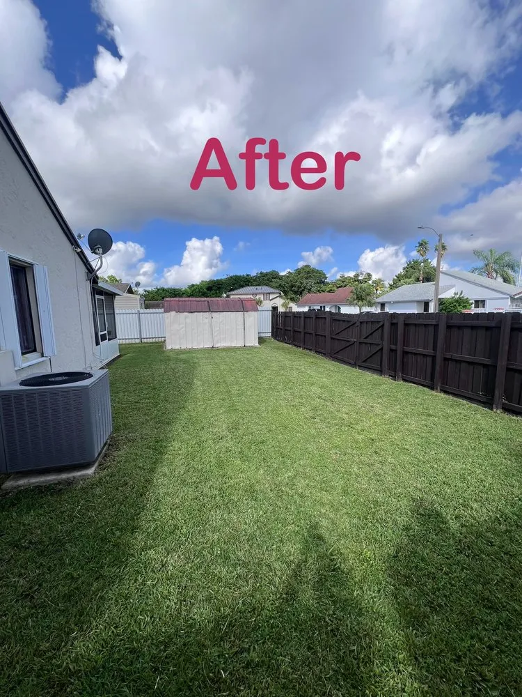 Expert yard maintenance for residential properties in Miami, FL by Florida Brothers Landscaping