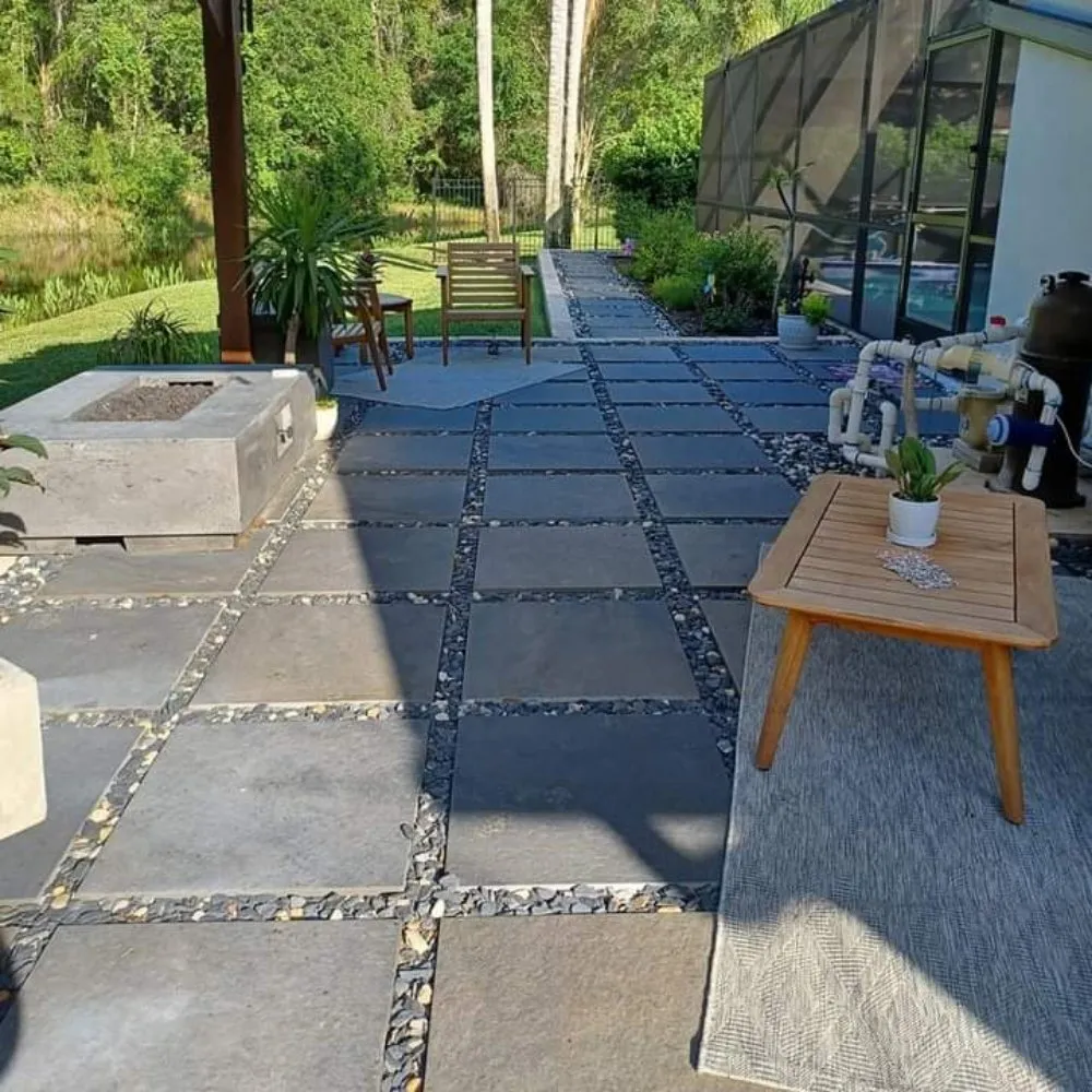 Professional outdoor landscaping in Port Richey, FL by Florida Elements Landscape Design