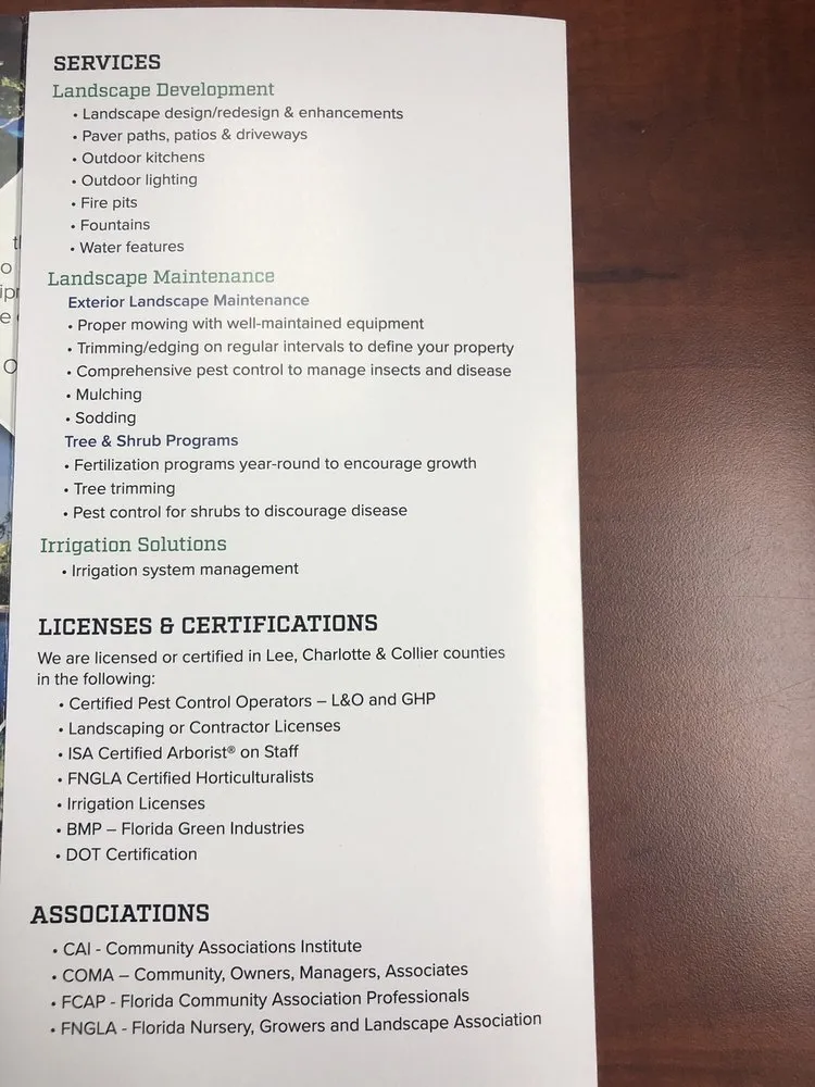 Trusted lawn care service experts serving Naples, FL - Florida Evergreen Landscape & Lawn Care