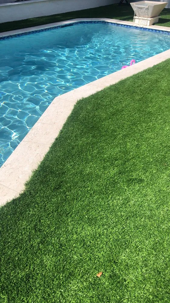 Local garden landscaping in Deerfield Beach, FL by Florida Fake Grass, Inc