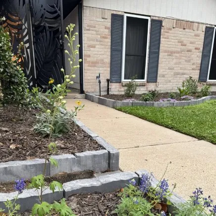 Expert landscape installation in Houston, TX - Flourish Garden Solutions