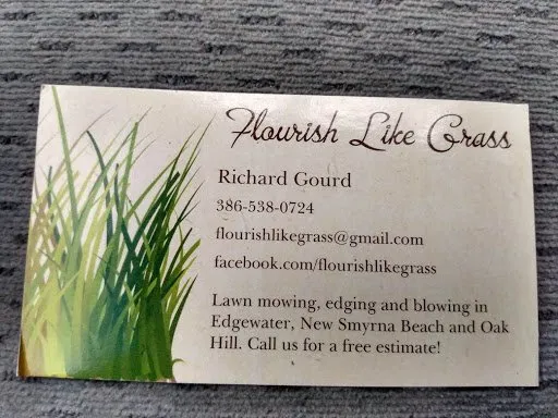 Flourish Like Grass Logo