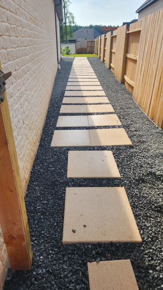 Local landscape installation for outdoor upgrades in Tomball, TX by Flow Right Irrigation and Drainage