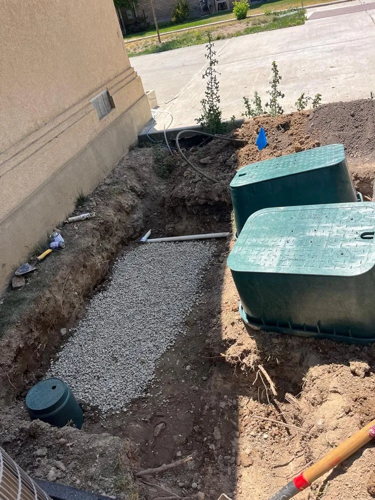 Affordable landscape installation for residential properties in Smithfield, UT by Flow Tech Solutions