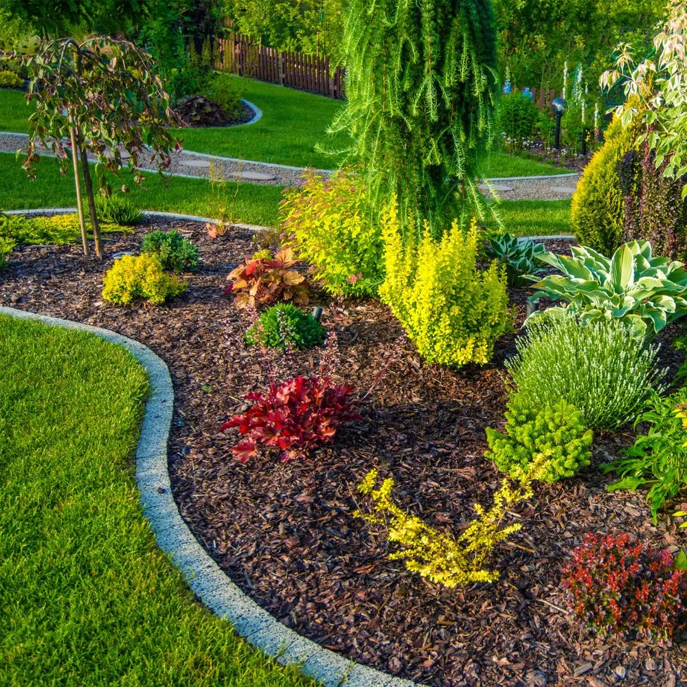 Professional garden landscaping for beautiful yards across Rochester, NY - Flower City Mulch