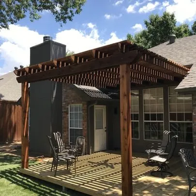 Custom yard maintenance in Highland Village, TX by Flower Mound Outdoor Services