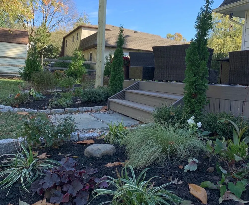 Professional landscape installation for outdoor upgrades in Philadelphia, PA by Flower Powered