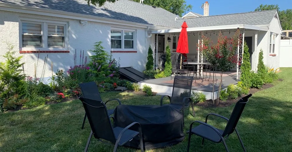 Local landscape installation in Philadelphia, PA - Flower Powered