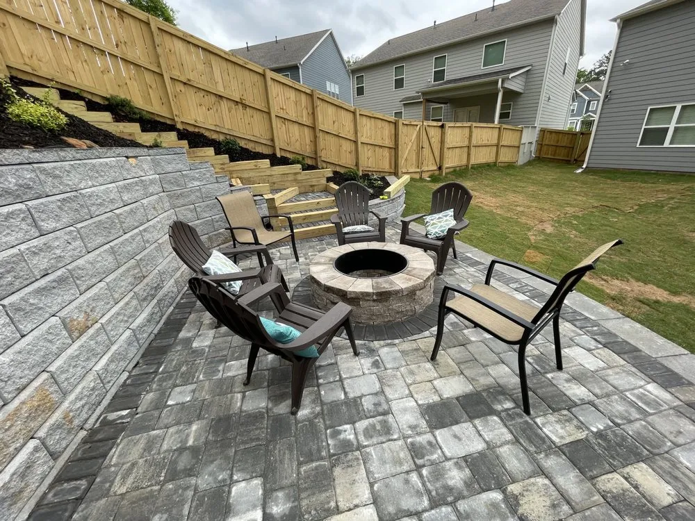 Affordable garden landscaping in Atlanta, GA by Flowerbed Creations