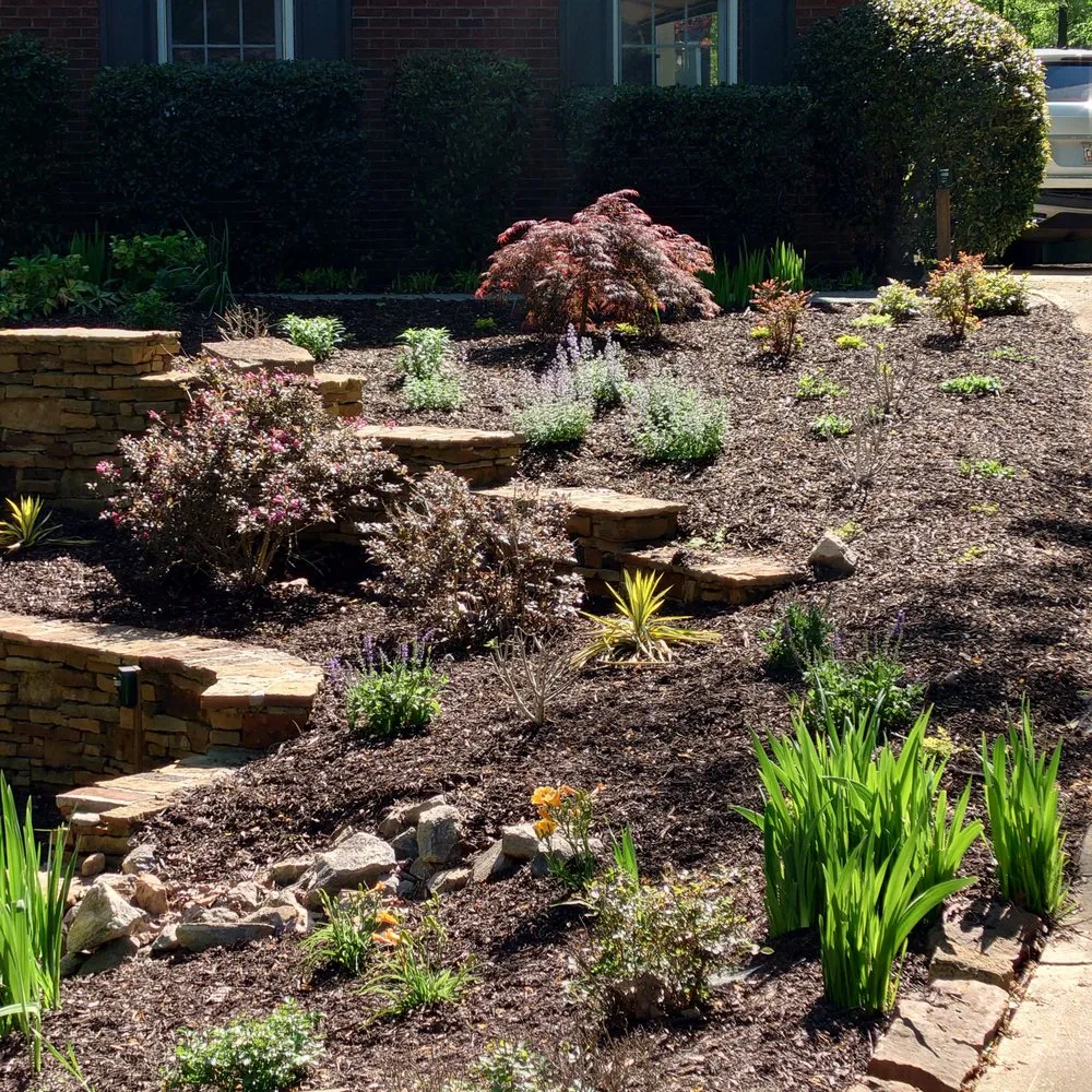 Professional lawn mowing service near you in Atlanta, GA by Flowerbed Creations