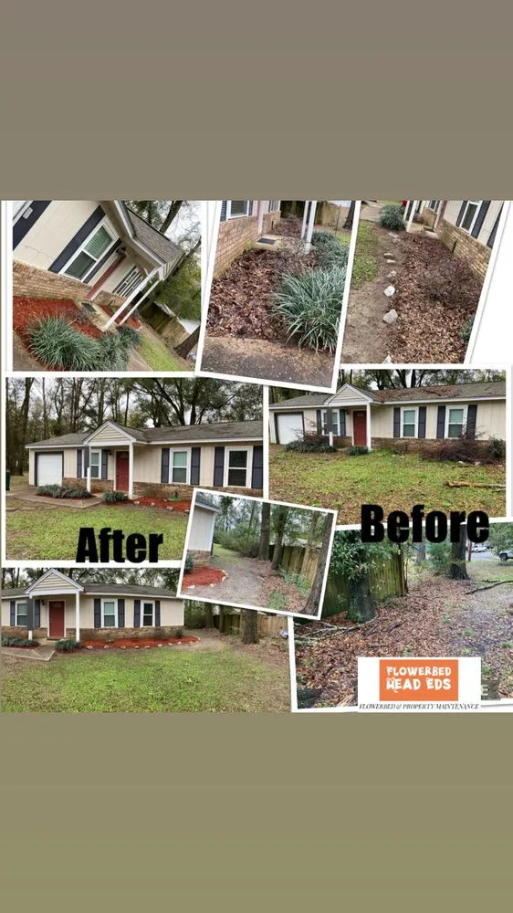 Local residential landscaping experts serving Tallahassee, FL - Flowerbed Head Eds