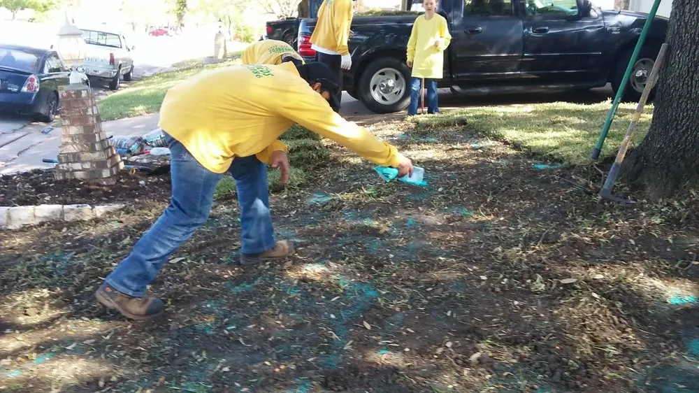 Professional lawn mowing service near you in Grapevine, TX by Flowerbeds Landscaping Clean Trim Mulch