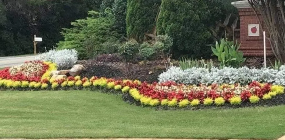 Affordable landscape design in Fayetteville, GA by Flowers for Friends - Landscaping Services