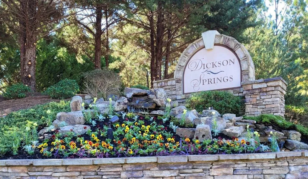 Custom landscape design in Fayetteville, GA - Flowers for Friends - Landscaping Services