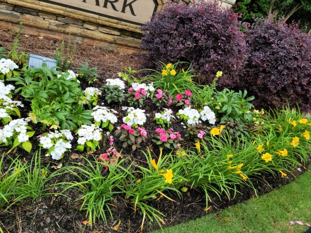 Custom residential landscaping for outdoor upgrades in Fayetteville, GA by Flowers for Friends - Landscaping Services