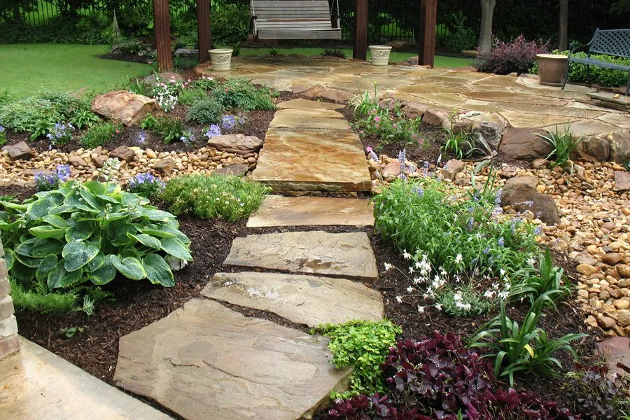 Custom garden landscaping for outdoor upgrades across Wylie, TX - Flowers' Gardens & Landscapes