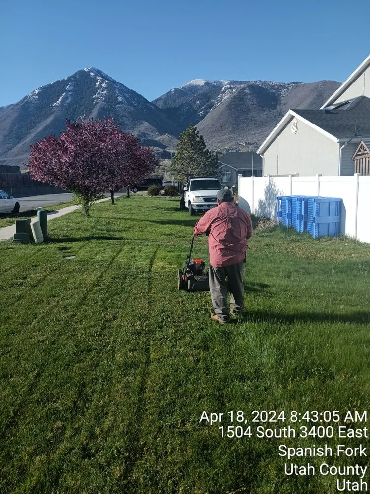 Custom outdoor landscaping in Cottonwood Heights, UT by Flowers Landscape