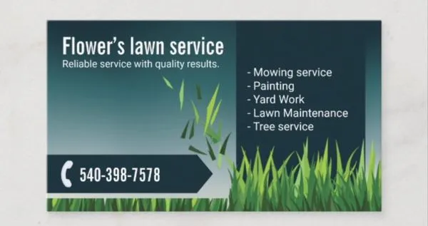 Flower’s Landscaping Logo