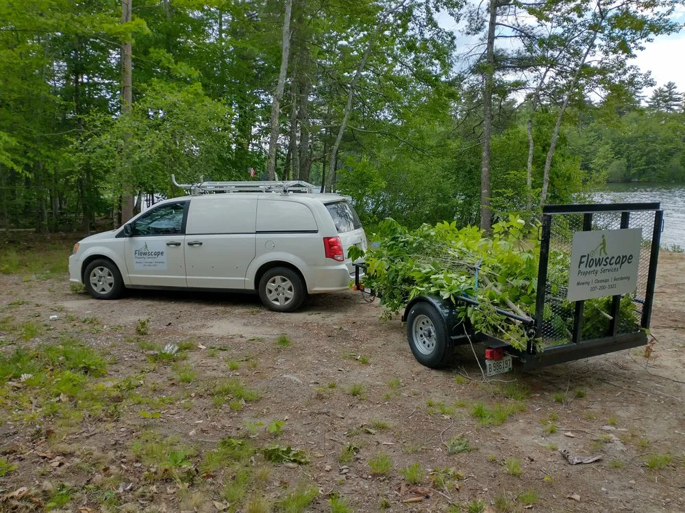 Expert outdoor landscaping near you in New Gloucester, ME by Flowscape Property Services