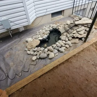 Expert garden landscaping in White Marsh, MD by Floyd's Lawn & Landscape