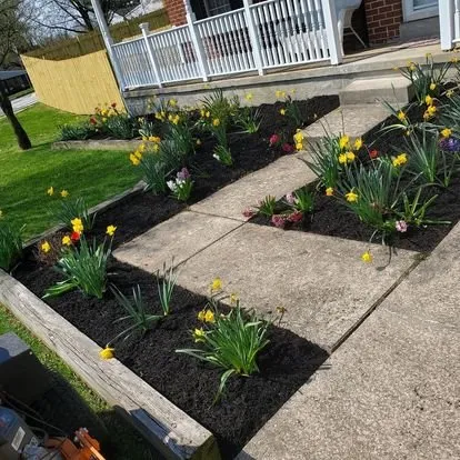 Affordable outdoor landscaping for residential properties in White Marsh, MD by Floyd's Lawn & Landscape