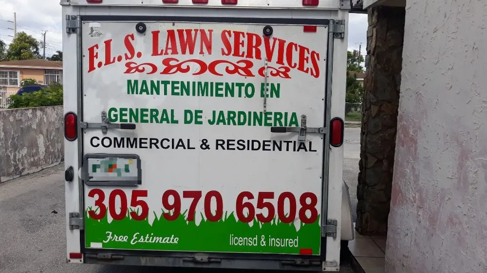 Reliable landscaping services in Hialeah, FL by F.L.S.Lawn Services