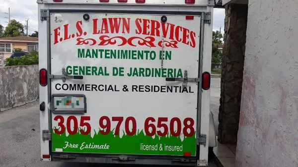 F.L.S.Lawn Services Logo