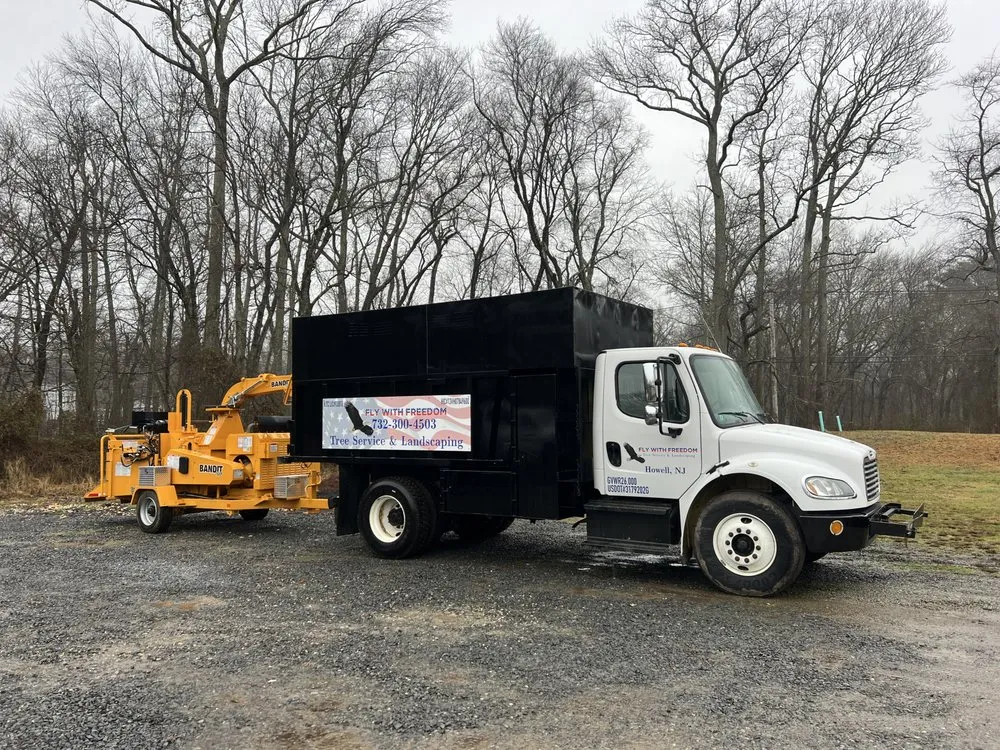 Top-rated lawn care service in Howell Township, NJ - Fly With Freedom Tree Service