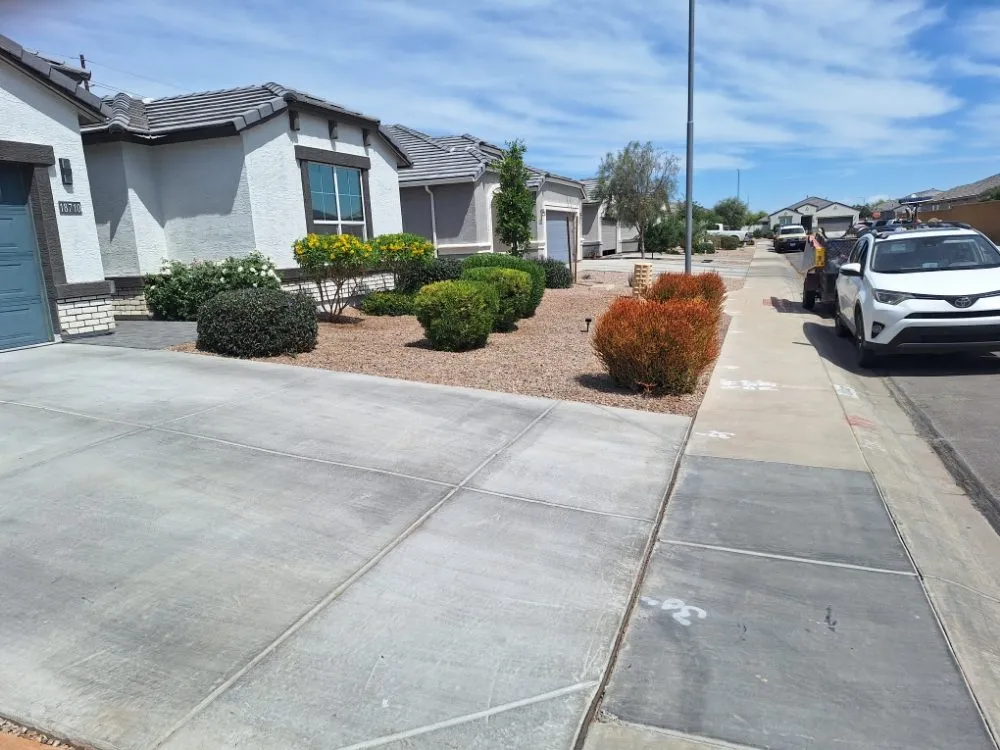 Local residential landscaping for homes in Maricopa, AZ by Flying Jays Detail