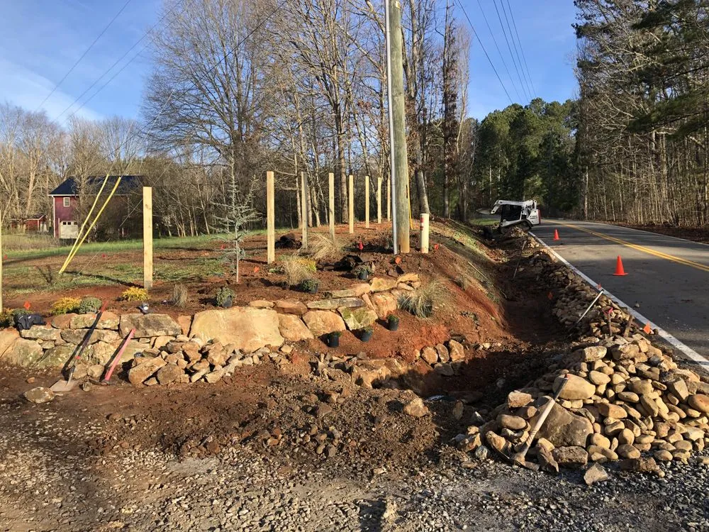 Professional landscaping services with custom design in Kennesaw, GA by FMF Land Management