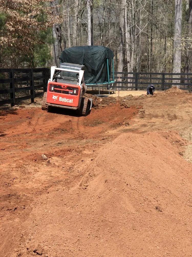 Professional yard cleanup service for year-round maintenance in Kennesaw, GA by FMF Land Management