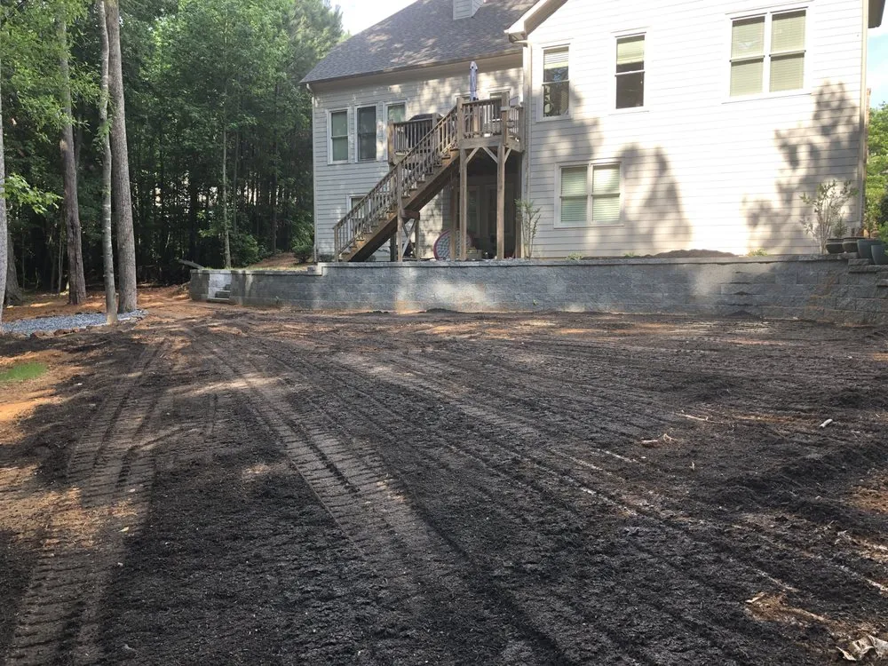 Expert garden landscaping in Kennesaw, GA by FMF Land Management