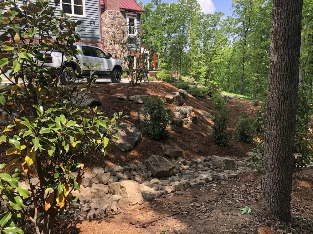 Professional lawn mowing service for outdoor upgrades across Kennesaw, GA - FMF Land Management