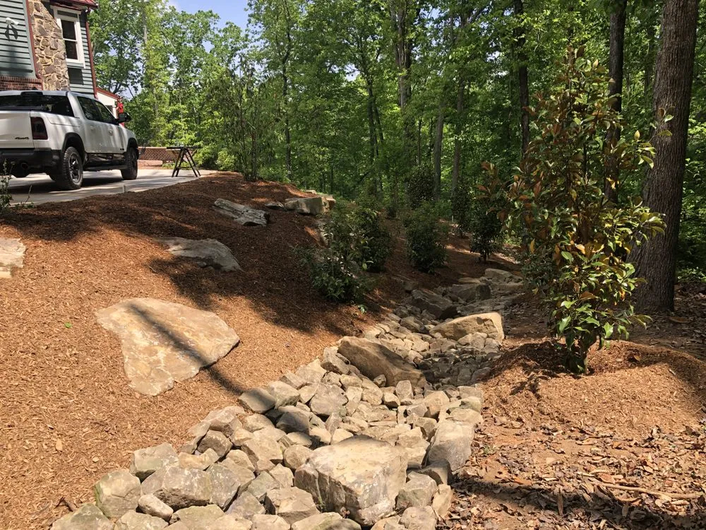 Professional landscape design for homes across Kennesaw, GA - FMF Land Management