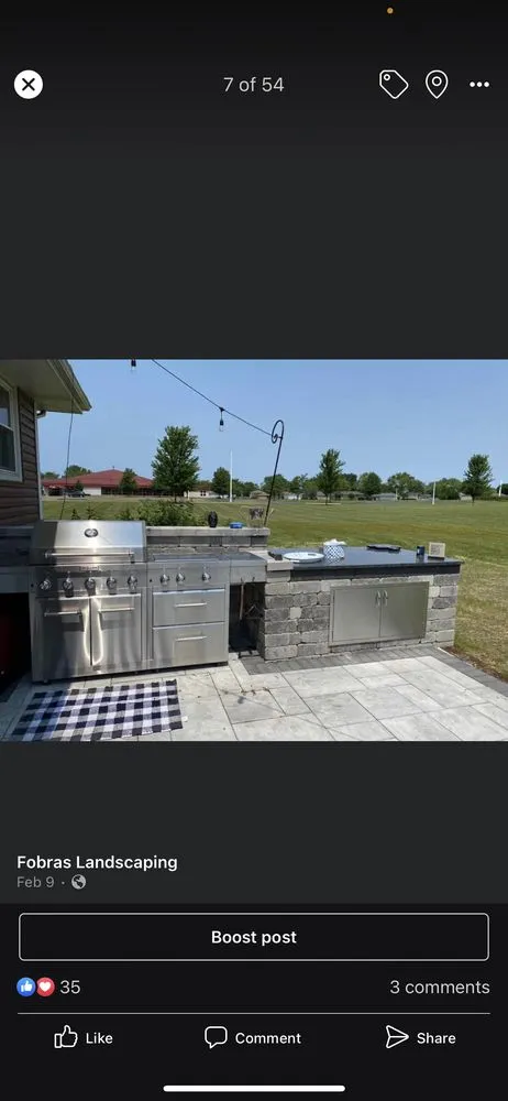 Custom landscape installation for beautiful yards across Aurora, IL - Fobras Landscaping Company