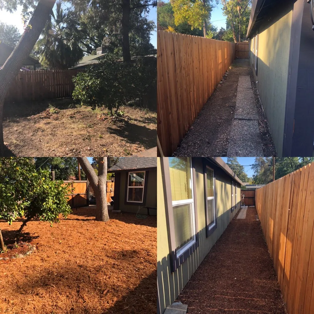 Custom yard cleanup service in Chico, CA - Focal Point Discount Landscape
