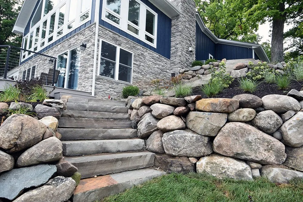 Expert landscape installation for outdoor upgrades in South Bend, IN by Foegley Landscape